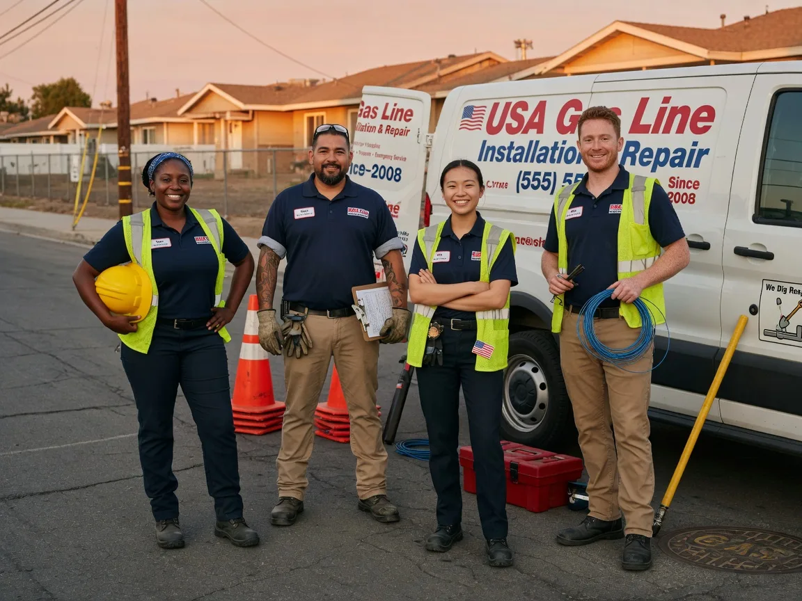 Gas Line Installation company in Buffalo Prairie, IL